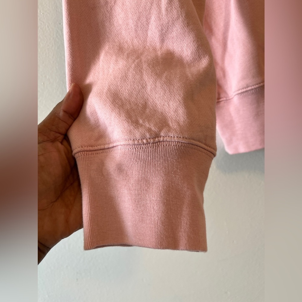J Crew Pink 100% Cotton Crewneck Sweatshirt Size XL - Picture 5 of 10